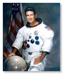 Astronaut Jim Irwin zoom