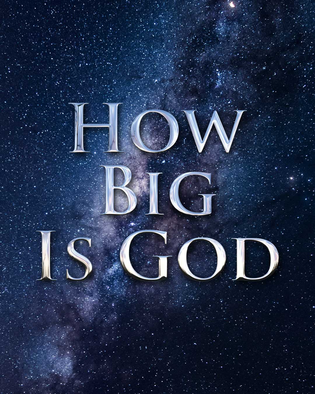 How Big is God Mobile Banner